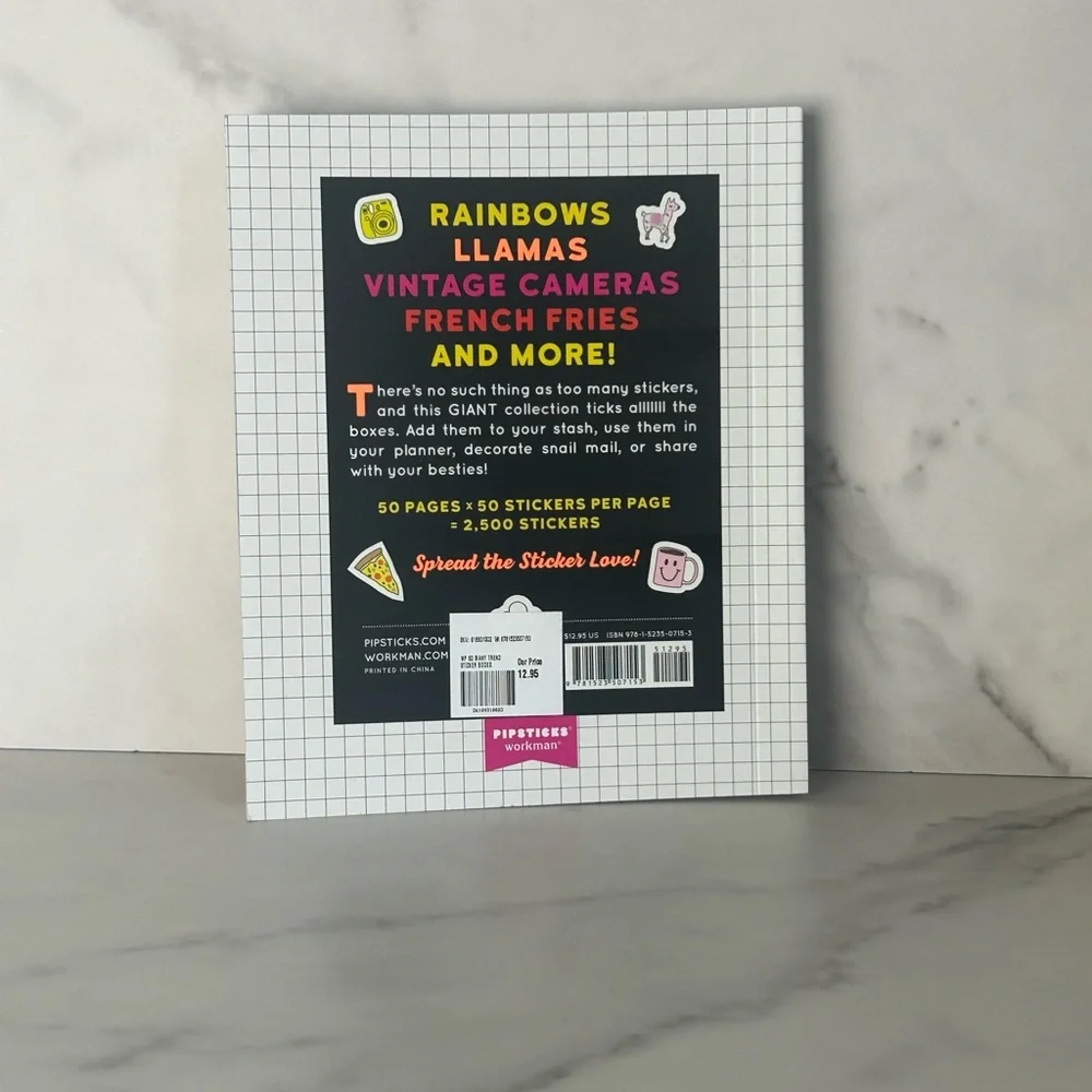 So. Many. Stickers. Book